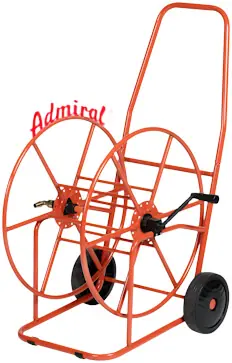 KLOTZtechnics Stahl-Schlauchwagen Admi®Depot für 80 / 50 / 25 m Versand Am Gleichen Tag