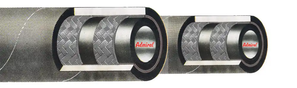 Markenware KLOTZtechnics Hydraulikschlauch Admiral® Hydraulik 2 SC,o.Kuppl. Ausführung: 1 Zoll - 25 mm