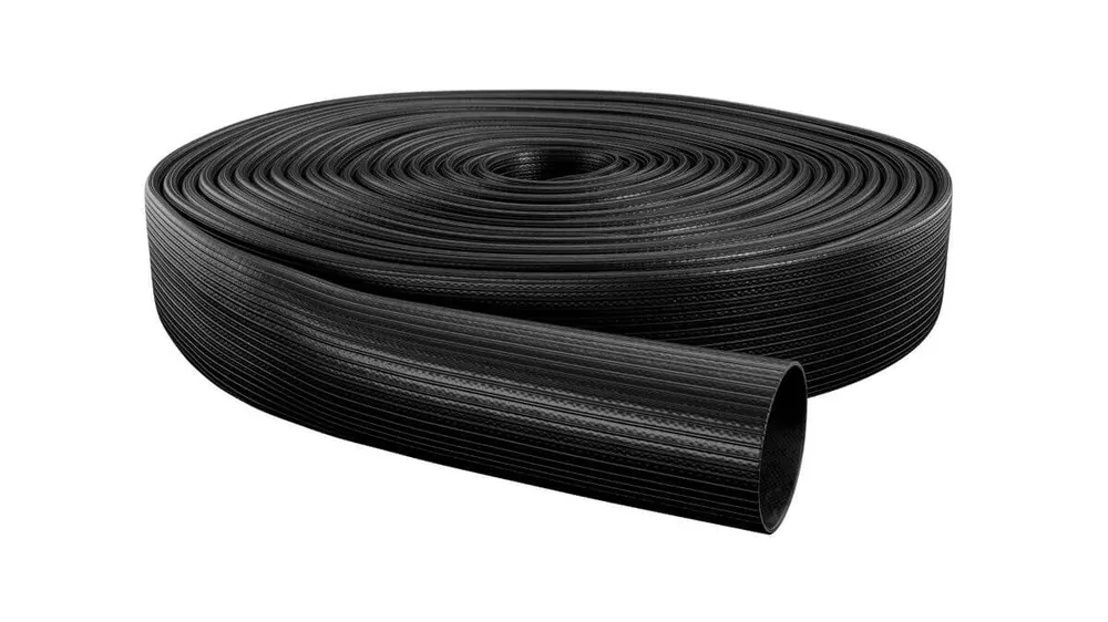 Heißes Angebot OSW Industrieschlauch Universal schwarz 125 mm, mit Kupplung Länge: 10 m