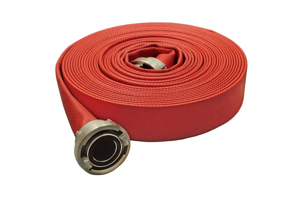 Schneller Versand OSW Feuerlöschschlauch SYNTEX 2F/3F mit Kupplungen D/25 Länge: 10 m