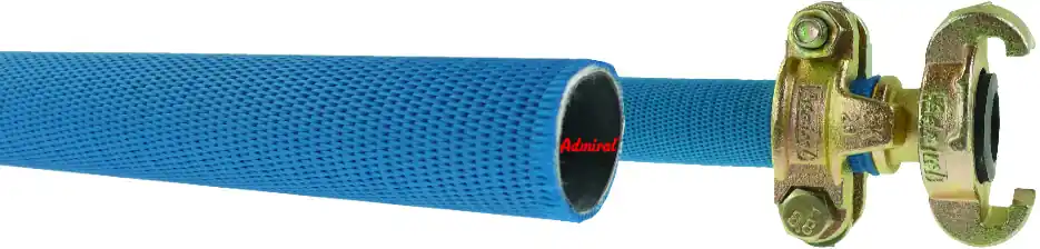 KLOTZtechnics Hochdruck-Kompressorschl. Admi®Press Air,m.Kupplg. Ausführung: 3/4 Zoll - 19 mm, Länge 40 m Neu Im Sortiment