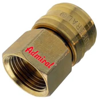 KLOTZtechnics Messing-Steckkupplung Admi®AirStick M Gewinde: 1/2 Zoll IG Top-Preis