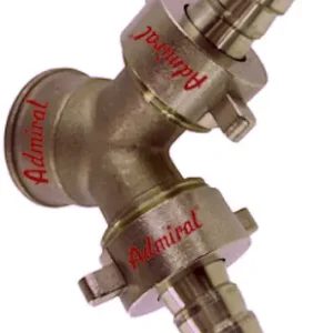KLOTZtechnics Messing-Dreiwege-Verteiler Admi®Connect Gewinde: 3/4 Zoll IG - 19 Bestpreis