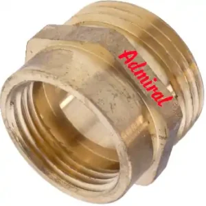 KLOTZtechnics Messing-Reduzierstück Admi®Fit Gewinde: 1xIG 1 Zoll 1xAG 1 1/4 Zoll Super-Preis