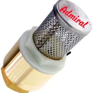 Saisonangebot KLOTZtechnics Messing-Fußventil Admi®Fit Gewinde: 2 Zoll IG
