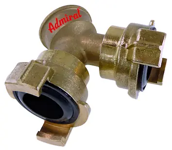 KLOTZtechnics Messing-Dreiwege-Verteiler Admi®Quick mit Hahn 3/4 Zoll IG Saisonangebot