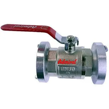 Bestpreis KLOTZtechnics Admi®Valve Ms-Kugelhahn mit Storz  Gewinde: 2 x 4 Zoll IG