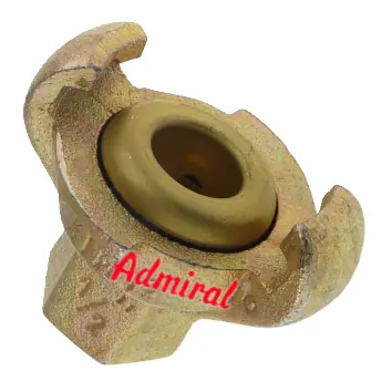 Neu KLOTZtechnics Klauenkupplung Admi®AirQuick MS Innengewinde Gewinde: 1 Zoll IG