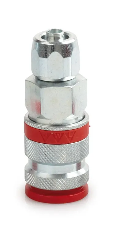 ELMAG Stahlkupplung JWL Serie 520-DN 7,8,m.PUR Anschl. Durchmesser: 9,5 x 13,5 mm Highlight
