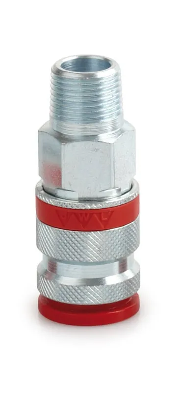 Kracherpreis ELMAG Stahlkupplung JWL Serie 520 - DN 7,8, BSP Gewinde: IG 1/2 Zoll