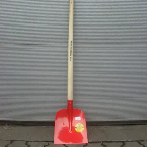 SHW Holsteiner Schaufel rot, gehärtet Ausführung: Gr. 2, 270 x 250 mm, Eschenstiel mit T-Griff Sichere Zahlung
