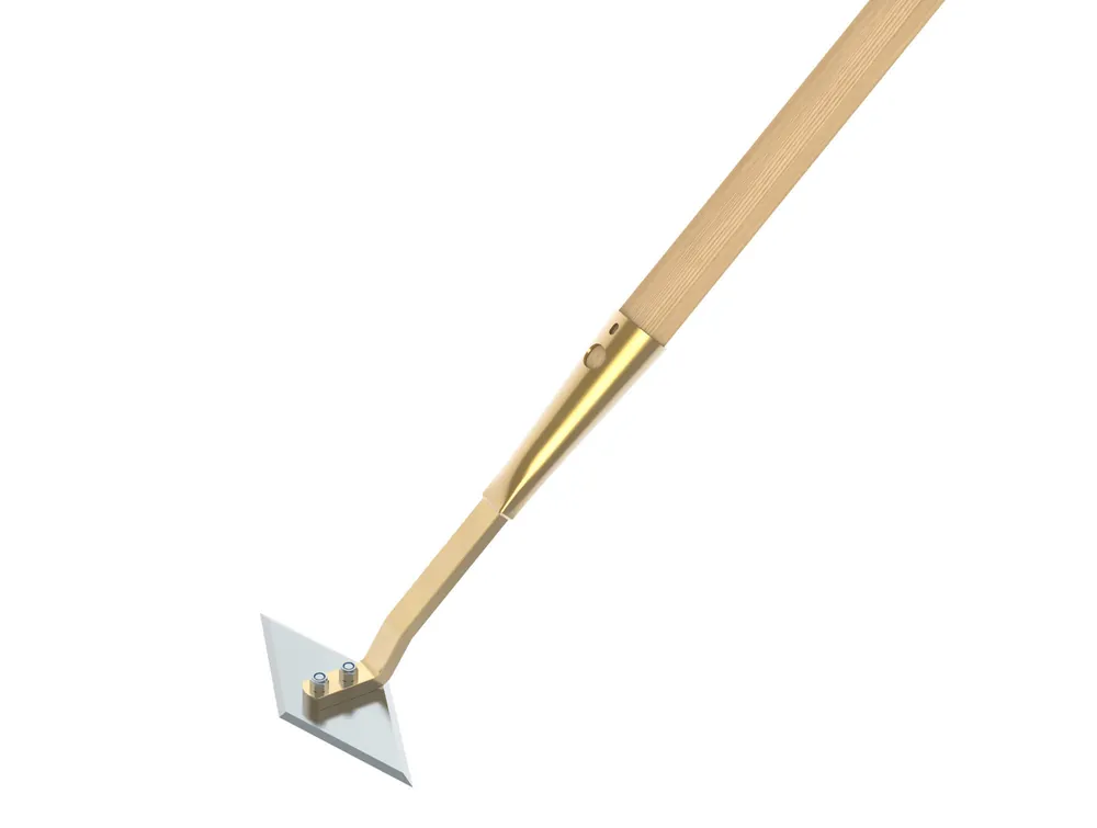 Neu FLORA Profi-Rhombusschuffel gehärtet Blattbreite: 180 mm