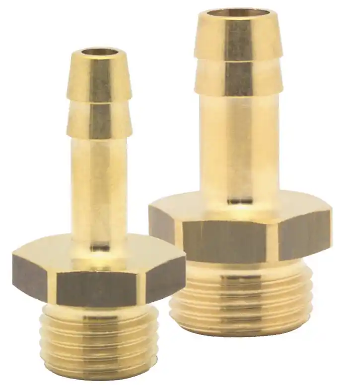 Sale ELMAG Schlauchtülle mit Außengewinde Ø 1/4 Zoll, Ø 10 mm, Messing