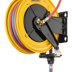 Solange Der Vorrat Reicht ELMAG Schlauchaufroller INDUSTRIE ATEX 530 Ausführung: 2x3/8 Zoll, IG 3/8 Zoll, IG 3/8 Zoll 15 m