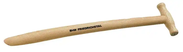 Geprüft SHW Schaufelstiel, T-Griff, Esche  Länge: 1300 mm