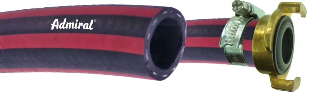Zertifiziert KLOTZtechnics Wasserschlauch Admiral®Super eingebunden Ausführung: 3/4 Zoll - 19 mm, Länge 40 m