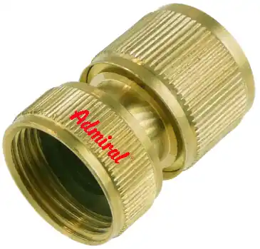 Zertifiziert KLOTZtechnics Messing-Hahn-Anschlussstück Admi®Stick Hahn M 3/4 Zoll IG