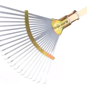 Echt FLORA Profi-Laubbesen mit Eschenstiel u.Schlaufendülle, verstellbar 32-48 cm