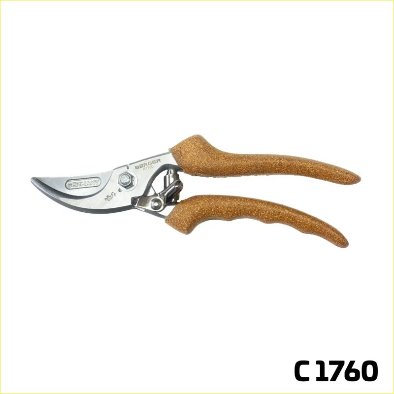 Berger Handschere Bypass mit Korkgriff Markenprodukt
