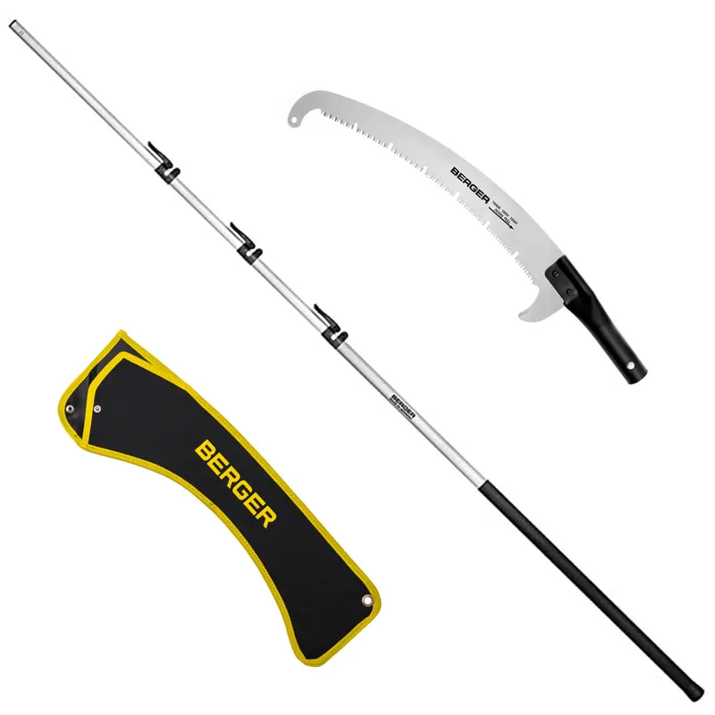 Sichere Zahlung Berger Set - Teleskopstange 75900 + Aufsatzsägen-Set 63951