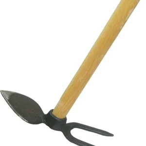 Schneller Versand ADLER Gartenhacke spitze Zinkenform 270 mm, Gr. 1 mit Eschenstiel