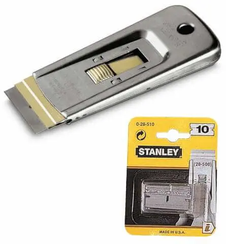 Expressversand STANLEY Ersatzklingen 100 Stück für Schaber 40 mm