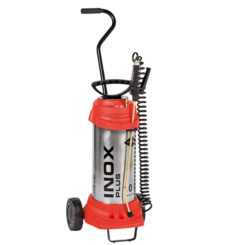 Preis Gesenkt MESTO INOX PLUS Hochdrucksprühgerät, mit Transportwagen, 10 l