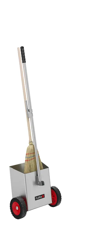 FLORA Dusty Mobile Standkehrschaufel beweglich 122 cm Preisreduziert