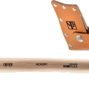 Saisonangebot HALDER Simplex-Spaltaxt mit schlanker Form, Ø 50 mm, Hickorystiel