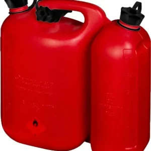 Hünersdorff Doppelkanister ECO, 5,5+3 l, HD-PE rot, mit UN-Zulassung Markenware