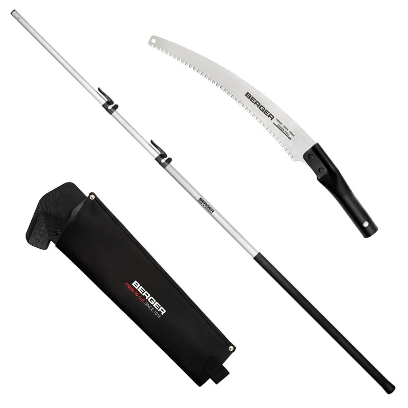Berger Set - Teleskopstange 75800 + Aufsatzsägen-Set 63951 Finale Aktion
