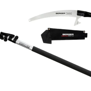 Berger Set - Teleskopstange 75850 + Aufsatzsägen-Set 63911 Markenware