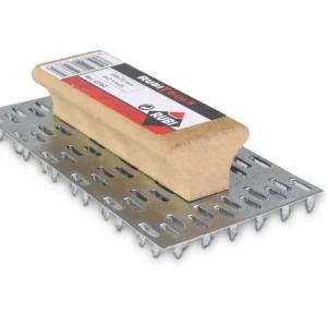 Markenprodukt Rubi Fassadenmörtelschaber mit Holzgriff 150 x 72 mm