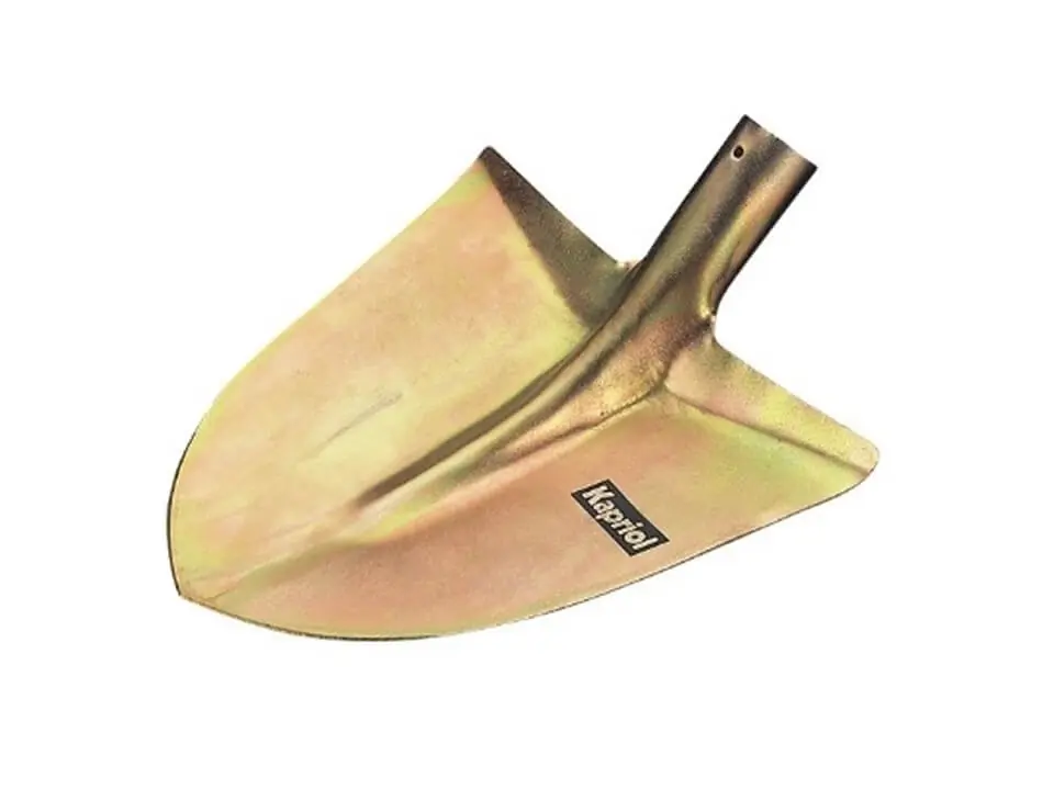 Jetzt Kaufen Kapriol Schaufel golden, spitz, ohne Stiel, 37 x 28 x 10 cm