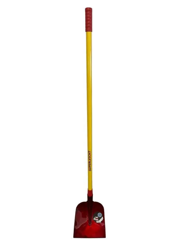 Super-Preis profibau MMXX Holsteiner Schaufel 270 x 250 mm, mit Stieliberglasstiel 1390 mm Superleicht