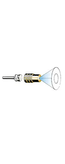 MESTO Düse 1,5 mm Bohrung, Messing Nur Heute