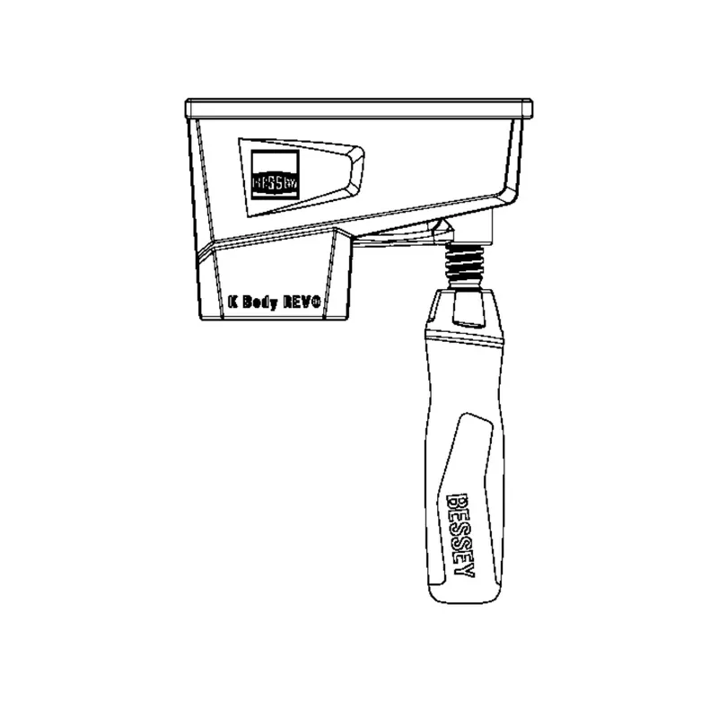 Preisreduziert BESSEY Unterteil m. Gleitbügel kpl. für KRE/KREV