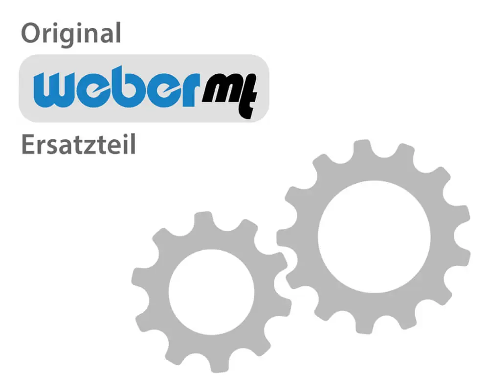 Weber mt Keilriemenschutzplatte Art-Nr- 011001971-9005 Solange Der Vorrat Reicht